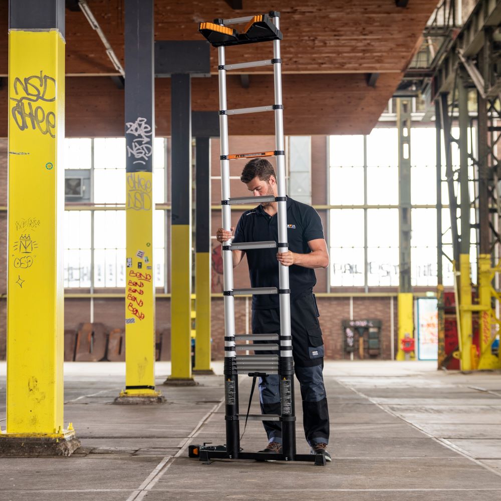 Telescopic ladder 3.81m Professional